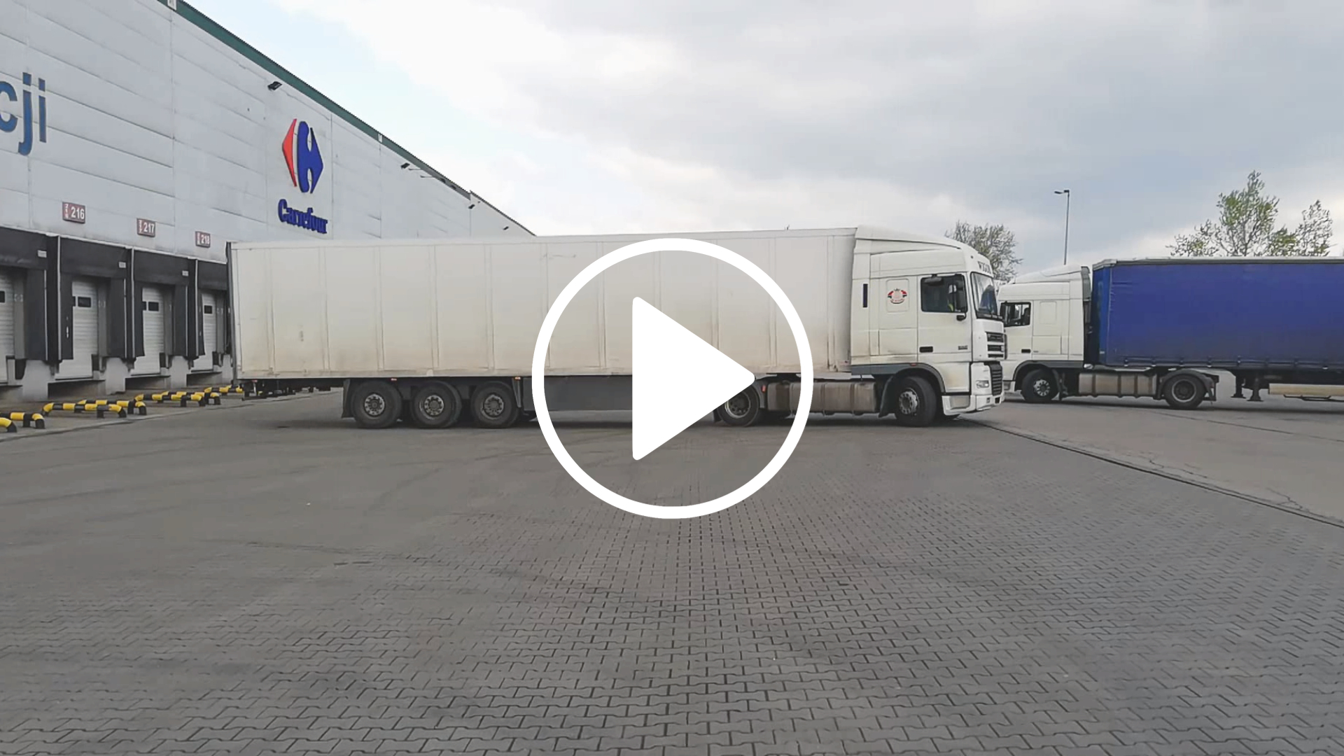 Cargo safety control for the supermarket supply chain in Poland