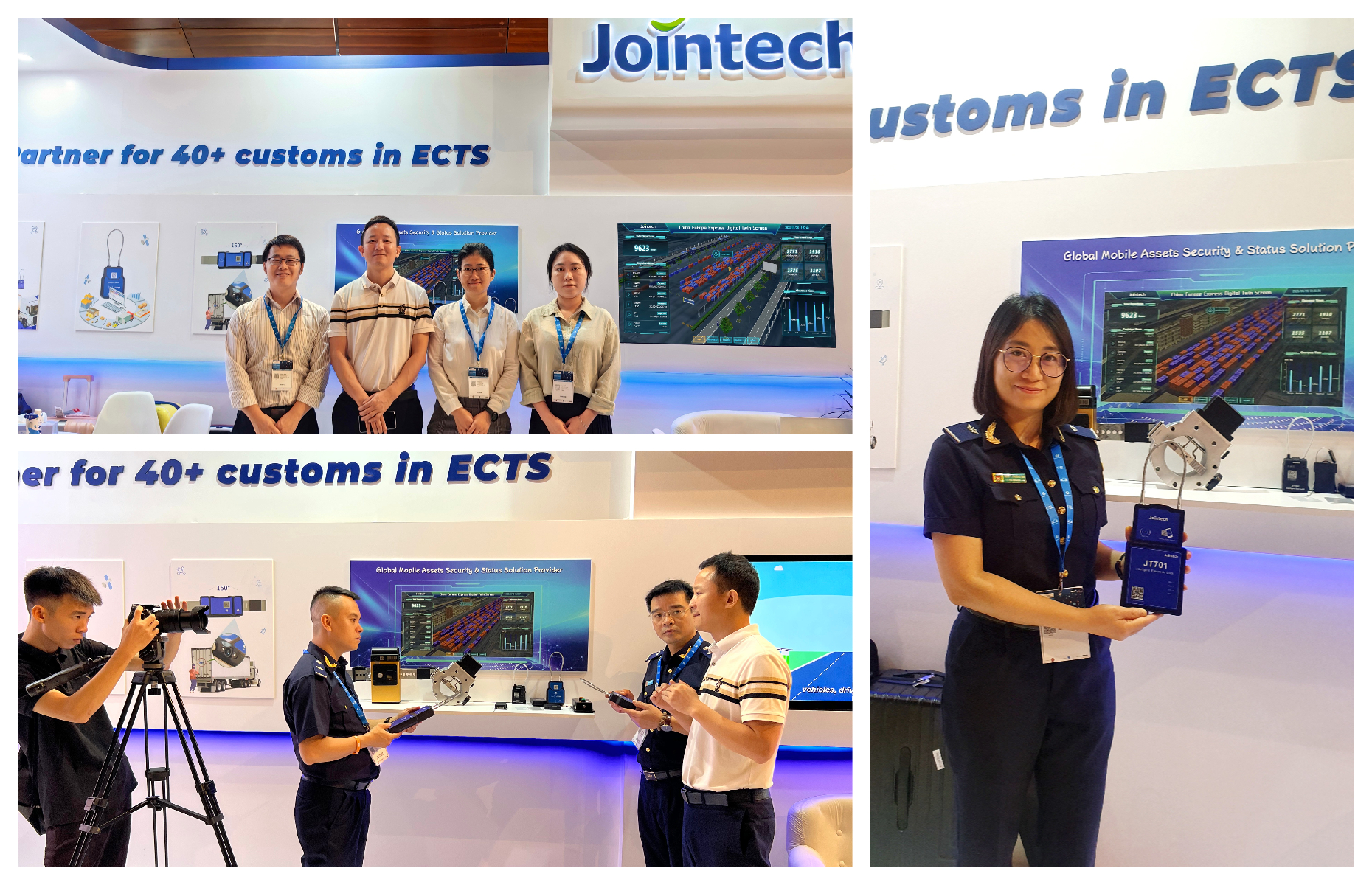 久通物联WCO会议期间接受越南海关媒体采访